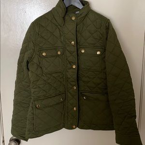 J.Crew Quilted Downtown Field Jacket